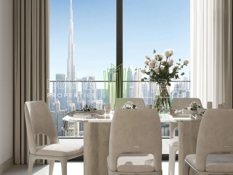 lagoon view | corner unit | 2BHK+Maid
