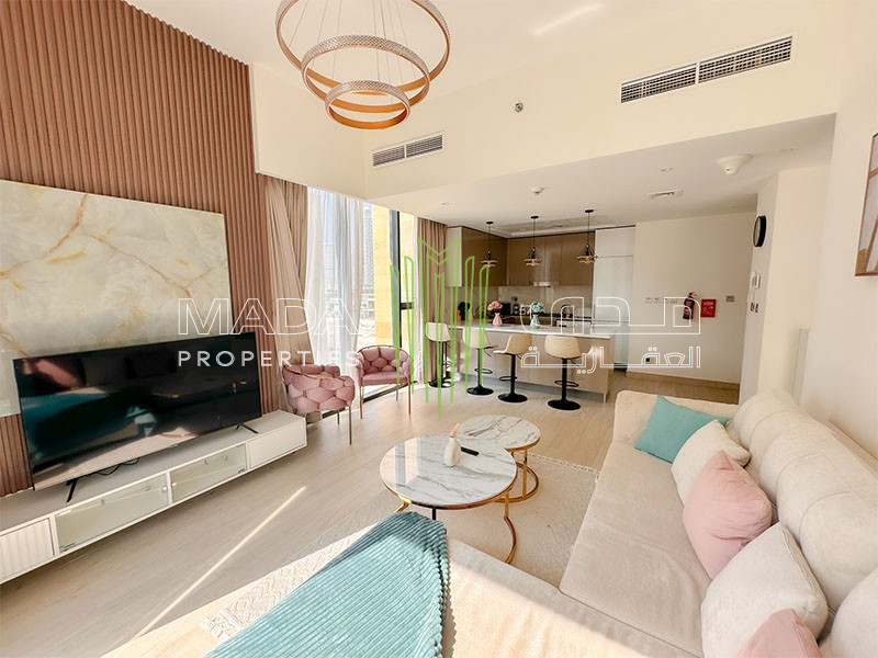 1-Bedroom Fully Furnished Apartment for Rent – Azizi Riviera
