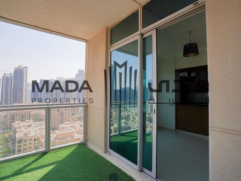 Burj And Fountain View | High Floor | Unfurnished.
