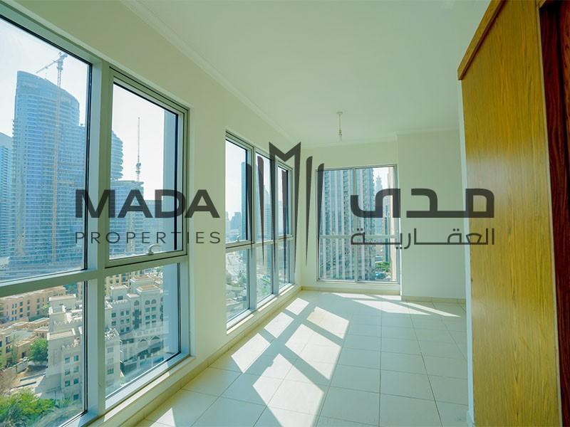Burj And Fountain View | High Floor | Unfurnished.