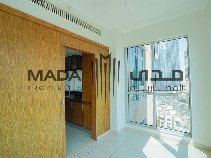 Burj And Fountain View | High Floor | Unfurnished.