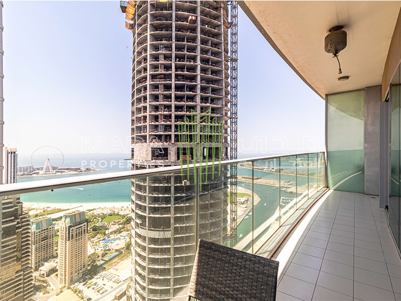 High Floor| Fully Furnished| Sea View.
